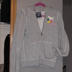 Victoria secret full zip hoodie
